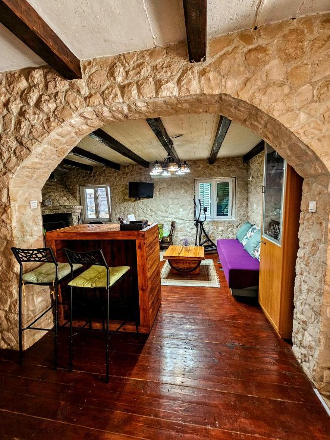 Dalmatia Rustica Comfortable One Bedroom+Fireplace Задар Екстер'єр фото